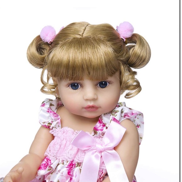 reborn baby new born baby dolls toddler gift 22 inch - Picture 3 of 7